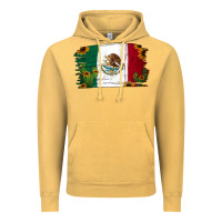 Vintage Mustard cactus sunflower mexican flag Vintage Hoodie - Jasminsmagicworld