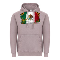 Vintage Zinc cactus sunflower mexican flag Vintage Hoodie - Jasminsmagicworld