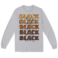 Moon Dust typography variations in animal and glitter textur Long Sleeve Tee - LillyAllenDesigns