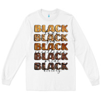 White typography variations in animal and glitter textur Long Sleeve Tee - LillyAllenDesigns