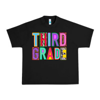Black third grade Urban Heavy Tee - NancyCooperArtShop