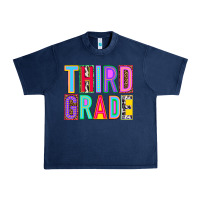 Navy third grade Urban Heavy Tee - NancyCooperArtShop