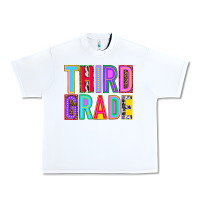 White third grade Urban Heavy Tee - NancyCooperArtShop