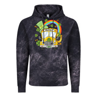 Cloud Black st. patrick's day school bus Vintage Hoodie - MaliasSmallBusiness
