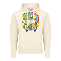 Vintage Artic st. patrick's day school bus Vintage Hoodie - MaliasSmallBusiness