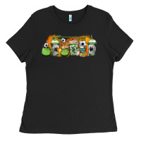 Black soccer coffee cups Ladies Tee - Jasminsmagicworld