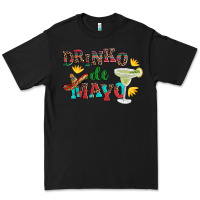 Black drinko de mayo with margarita and  sombrero Premium Tee - Artiststas