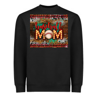 Black baseball Heavyweight Sweatshirt - LillyAllenDesigns