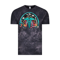 Cloud Black nurse rainbow Vintage Tee - NancyCooperArtShop