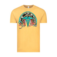 Vintage Mustard nurse rainbow Vintage Tee - NancyCooperArtShop