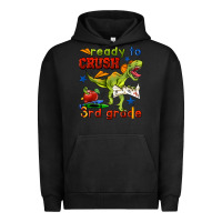 Pigment Black ready to crush 3rd grade Urban Hoodie - BundleAndBundleShop