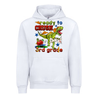 White ready to crush 3rd grade Urban Hoodie - BundleAndBundleShop