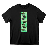 Black dinosaur ankylosaurus pen wrap Heavy Core Tee - Artiststas