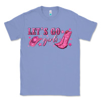Colony Blue lets go girls Classic Tee - NancyCooperArtShop