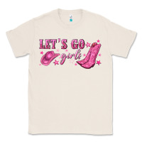 Natural lets go girls Classic Tee - NancyCooperArtShop