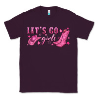 Plum lets go girls Classic Tee - NancyCooperArtShop