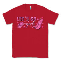 Red lets go girls Classic Tee - NancyCooperArtShop