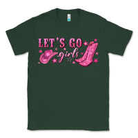 Sports Green lets go girls Classic Tee - NancyCooperArtShop
