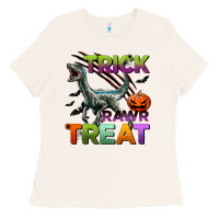 Bone trick rawr treat Ladies Tee - BundleAndBundleShop