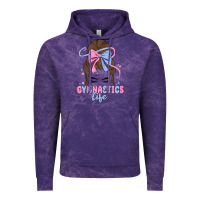 Cloud Purple gymnastics life Vintage Hoodie - MaliasSmallBusiness