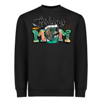Black fishing mom Heavyweight Sweatshirt - LillyAllenDesigns