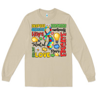 Mushroom name puzzle ribbon of inspiration Long Sleeve Tee - LillyAllenDesigns