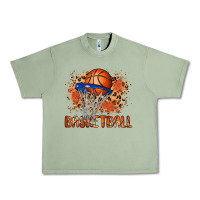 Oil Green custom name basketball Urban Heavy Tee - MaliasSmallBusiness
