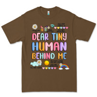 Cacao dear tiny human behind me Premium Tee - JahusDesignShop