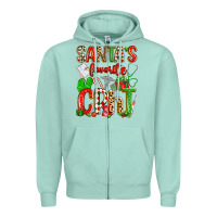 Seafoam santa's favorite cpht Zipper Hoodie - texasbilliewilder
