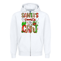 White santa's favorite cpht Zipper Hoodie - texasbilliewilder