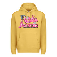 Antique Gold crush cancer Premium Hoodie - CowGirlArtShop