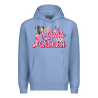 Colony Blue crush cancer Premium Hoodie - CowGirlArtShop