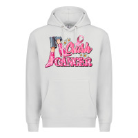 Dove Grey crush cancer Premium Hoodie - CowGirlArtShop