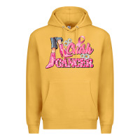 Mustard crush cancer Premium Hoodie - CowGirlArtShop