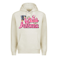 Oatmeal Heather crush cancer Premium Hoodie - CowGirlArtShop