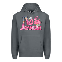 Rock crush cancer Premium Hoodie - CowGirlArtShop