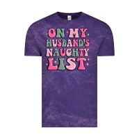 Cloud Purple on my husband's naughty list Vintage Tee - MaliasSmallBusiness