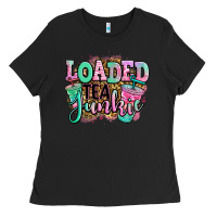 Black loaded tea junkie Ladies Tee - Jasminsmagicworld
