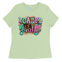 Matcha loaded tea junkie Ladies Tee - Jasminsmagicworld