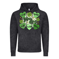 Vintage Black st. patrick's day positive affirmations Vintage Hoodie - MaliasSmallBusiness