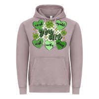 Vintage Zinc st. patrick's day positive affirmations Vintage Hoodie - MaliasSmallBusiness