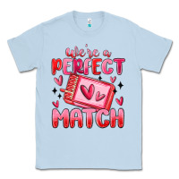 Dusty Blue were perfect match Classic Tee - MaliasSmallBusiness