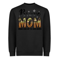 Black brave mom from son up to son down Heavyweight Sweatshirt - LillyAllenDesigns