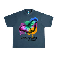 Midnight Navy transformada por dios Urban Heavy Tee - JahusDesignShop