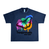 Navy transformada por dios Urban Heavy Tee - JahusDesignShop