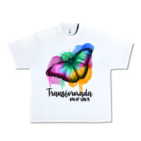 White transformada por dios Urban Heavy Tee - JahusDesignShop