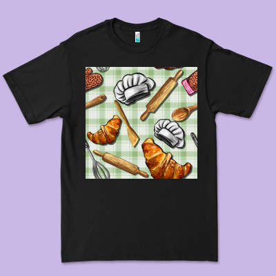 Chef Tools Seamless Pattern Premium Tee Designed By Bundleandbundleshop