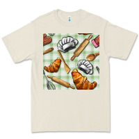 Bone chef tools seamless pattern Premium Tee - BundleAndBundleShop