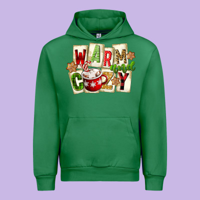 Warm And Cozy Hot Cocoa Urban Hoodie Designed By Fadigitalartstudio