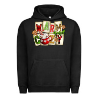 Pigment Black warm and cozy hot cocoa Urban Hoodie - FaDigitalArtStudio
